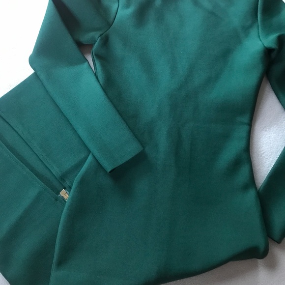 Teal green midi dress - Picture 6 of 7